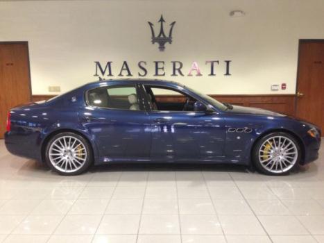 Maserati : Quattroporte 4dr Sdn Quat 2011 maserati quattroporte gt s one owner certified pre owned low mile loaded