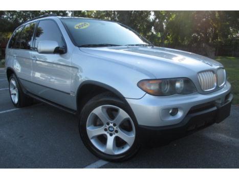 BMW : X5 4dr AWD 4.4i 2005 bmw x 5 4.4 i premium sport panoramic roof fl suv clean carfax price to sell
