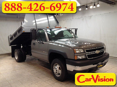 Chevrolet : Silverado 3500 DUMP TRUCK 4X4 18,000 MILES 2007 chevrolet dump truck 4 x 4 18 000 miles