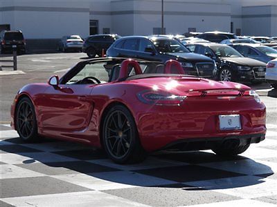 Porsche : Boxster 2dr Roadster GTS 2 dr roadster gts new convertible manual gasoline 3.4 l flat 6 cyl guards red