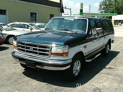 Ford : F-250 XLT Extended Cab Pickup 2-Door 1996 ford f 250 xlt extended cab pickup 2 door 7.3 l