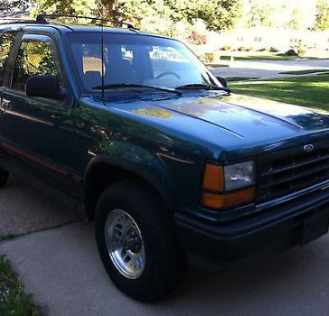 Ford : Explorer Sport 1993 ford explorer sport utility 2 door 4.0 l v 6 2 wheel drive teal green suv