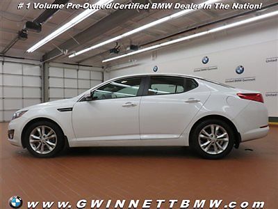 Kia : Optima 4dr Sedan EX 4 dr sedan ex low miles automatic gasoline 2.4 l 4 cyl snow white pearl