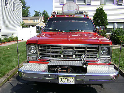 Chevrolet : Other 2- Door cab 1979 chevrolet pierce fire truck