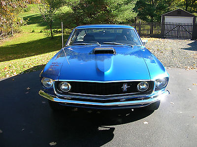 Ford : Mustang Fastback Sportroof RARE! R Code Shaker Hood 428 Super Cobra Jet 1969 Mustang Non Mach One