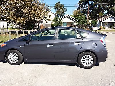 Toyota : Prius Advanced Technology package 2012 toyota plug in prius hybrid electric advanced technology package