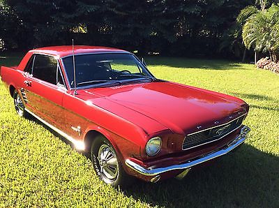 Ford : Mustang Base 1966 ford mustang coupe original family owned car fully restored properly
