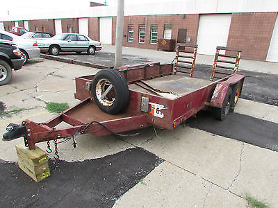 7' x 12' Tandum Utility Trailer