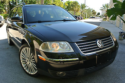 Volkswagen : Passat GLS Wagon 4-Door 2002 black volkswagon passat wagon 1.8 turbo