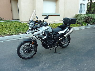 BMW : F-Series 2013 f 700 gs glacier silver luxury package like new