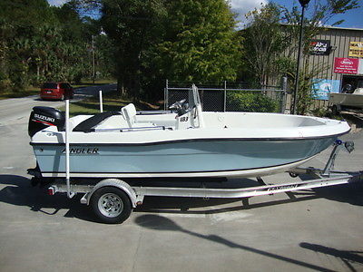 CLEAN- 2010 ANGLER 183 CC BAY BOAT WITH A SUZUKI 90 HP 4-STROKE MOTOR 78 HOURS