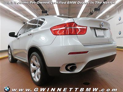 BMW : X6 35i 35 i 4 dr suv automatic gasoline 3.0 l straight 6 cyl titanium silver metallic
