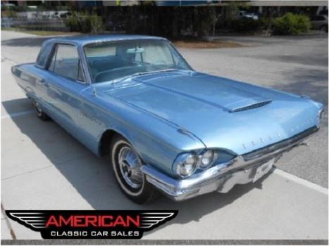 Ford : Thunderbird Thunderbird Extra Clean 64 Ford TBird 390 Automatic Power Steering and brakes NO RUST!