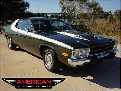 Plymouth : Road Runner Pure and Straight 73 Roadrunner (real one) 340 Auto A/C PS Matching #'s Florida