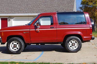 Ford : Bronco II Xlt Runs and Drives great. Rust free from Georgia.