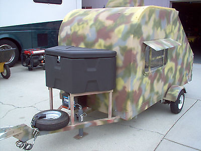 Hunting and fishing camper  8ft