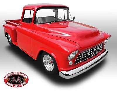 Chevrolet : Other Pickups 55 chevy restomod 454 700 r 4 a c power options rare