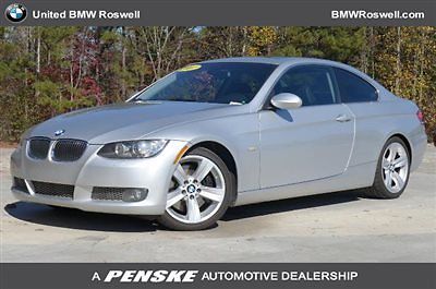 BMW : 3-Series 335i 335 i 3 series 2 dr coupe automatic gasoline 3.0 l straight 6 cyl titanium silver