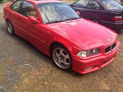 BMW : M3 Base Coupe 2-Door 1996 bmw m 3 hellrot red coupe manual