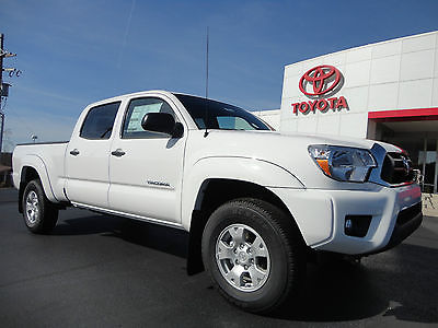 Toyota : Tacoma SR5 Double Cab LB V6 Tow Package 4x4 4WD New 2015 Tacoma Double Cab 4x4 Long Bed V6 SR5 Rear Camera Alloy Wheels White