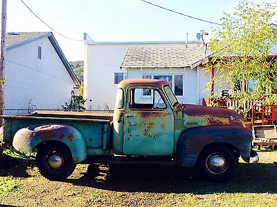 Chevrolet : Other Pickups none 1952 chevy truck rat rod bagged air ride
