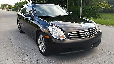 Infiniti : G35 g35 2006 infinity g 35 all leather heated seats front and back drives like a new