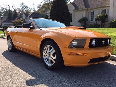 Ford : Mustang GT Convertible 2-Door 2007 mustang gt convertible mint condition one owner clean car fax