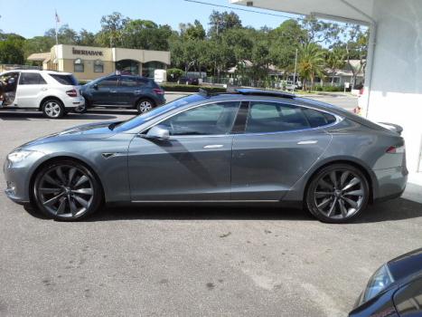 Other Makes 4dr Sdn Perf TESLA MODEL S PERFORMANCE P85+ W/EVERY AVAIL OPTION! 3RD ROW, PARK SENSORS, PANO