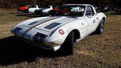 Chevrolet : Corvette Base Convertible 2-Door 1963 corvette roadster 340 hp numbers matching white saddle