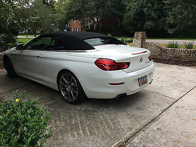 BMW : 6-Series Twin Turbo with all available options!! Alpine Wht BMW 650i Convertible NEAR MINT. RIDICULOUSLY Well Optioned!!