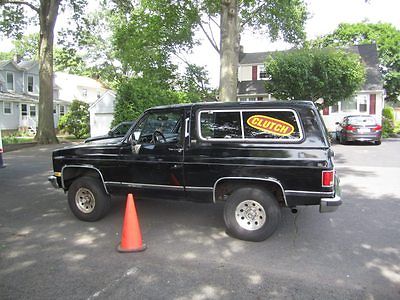 Chevrolet : Blazer 1500 Silverado 1990 full size 2 door chevy blazer needs engine work body rust