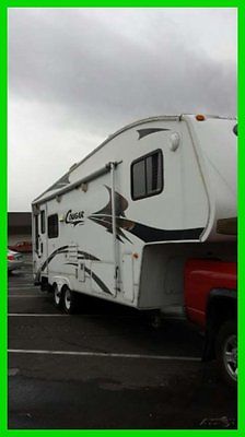 2008 Keystone Cougar 28RLS 28.5' 5th Wheel With Polar PKG Slide Out Rear Entry