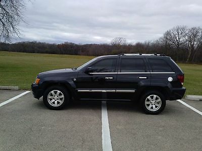 Jeep : Grand Cherokee Overland 4x4 SUV 2008 jeep grand cherokee overland crd diesel 1 of a kind very rare must see