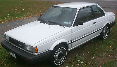 Nissan : Sentra base 1987 nissan sentra rare 2 door low 37 500 original miles fantastic condition