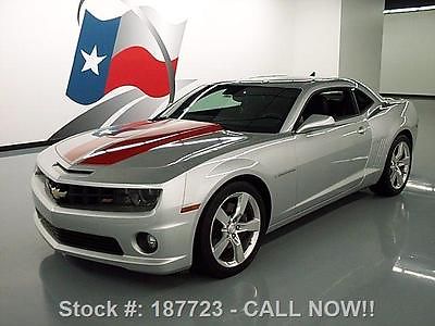 Chevrolet : Camaro LEATHER 2010 chevy camaro 2 ss rs auto heated leather 20 s 54 k texas direct auto