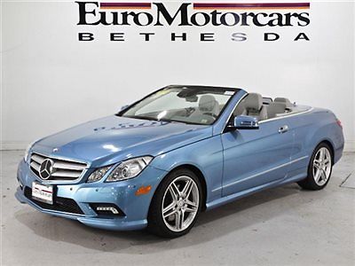 Mercedes-Benz : E-Class 2dr Cabriolet E550 RWD distronic quartz blue convertible e550 v8 cabriolet 2013 2012 coupe mercedes amg