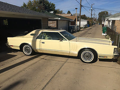Lincoln : Continental 2 doors Lincoln Continental Mark V 1977