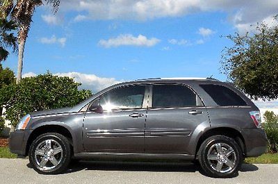 Chevrolet : Equinox AWD SUV CERTIFIED FLORIDA OWNED!  3.4 l sunroof leather new tires chrome 4 x 4 cd premium like explorer 09 10 11