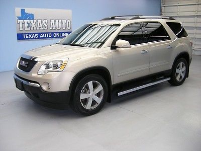 GMC : Acadia SLT PANO ROOF WE FINANCE!!! 2011 GMC ACADIA SLT HEATED LEATHER PANO ROOF TV 3RD ROW TEXAS AUTO