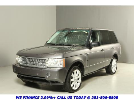 Land Rover : Range Rover Supercharged SC HSE LUXURY CLEAN CARFAX SUPERCHARGED NAV DVD SC SUNROOF LEATHER HEATED SEATS 4X4 XENONS 20