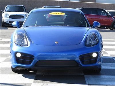 Porsche : Cayman 2dr Coupe 2 dr coupe low miles manual gasoline 2.7 l flat 6 cyl blue