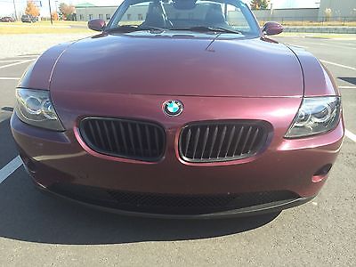 BMW : Z4 3.0l 2003 bmw z 4 3.0 l bmw merlot red 119000 miles