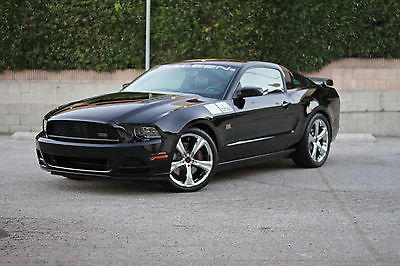 Ford : Mustang Saleen 2013 saleen s 302 v 8 yellow label 6 speed manual black american muscle car coupe