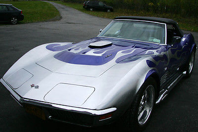 Chevrolet : Corvette Convertible 1971 big block convertible fantastic restomod with original drivetrain