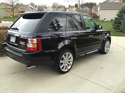 Land Rover : Range Rover Sport Supercharged 2008 range rover sport supercharged loaded rear entertainment