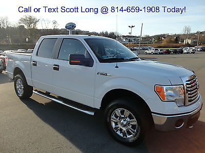 Ford : F-150 SuperCrew 4x4 XLT Off-Road Package 5.0L V8 Certified 2011 F150 SuperCrew 5.0L V8 XLT Off Road One Owner Carfax Video 4WD
