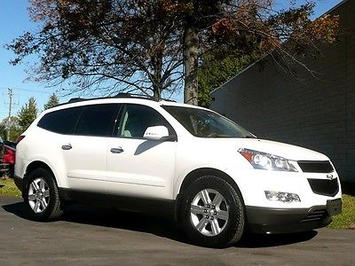 Chevrolet : Traverse LT w/2LT AWD 2 lt awd 3 rd row leather htd seats moonroof bose clear title warranty must see