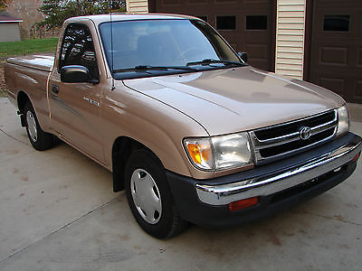 Toyota : Tacoma Tacoma 1999 toyota tacoma pickup truck tan 2 wd a c only 63 k miles real nice