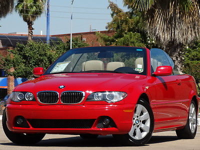 BMW : 3-Series Base Convertible 2-Door 2006 bmw 325 ci base convertible sport pkg low miles power top must see tx owner