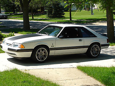 Ford : Mustang LX 1990 mustang lx hatchback 331 stroker race prepped road course car